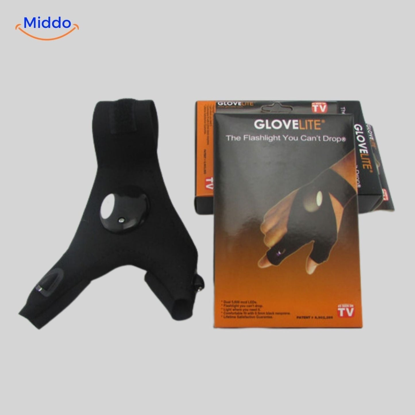 LightGrip™ Gloves | LED Lighting for Night Running, Biking, and Fishing!