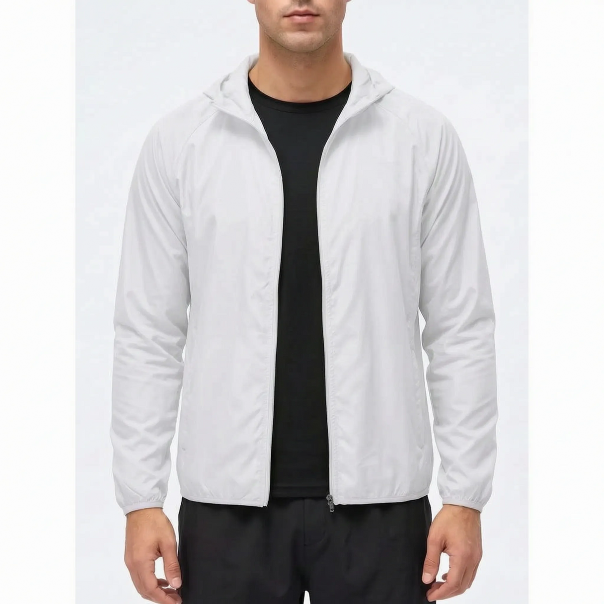 Lightweight Hooded Windbreaker