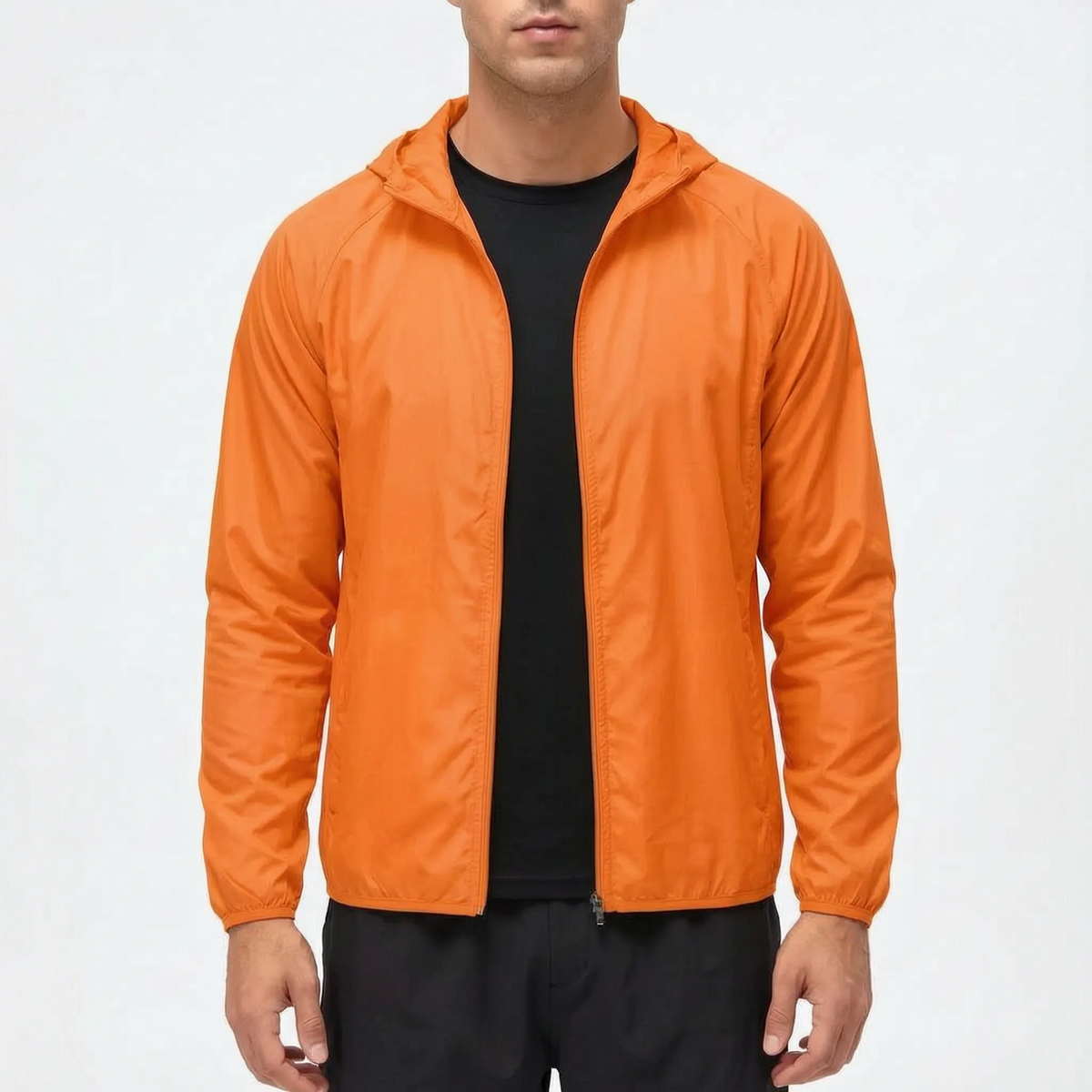 Lightweight Hooded Windbreaker