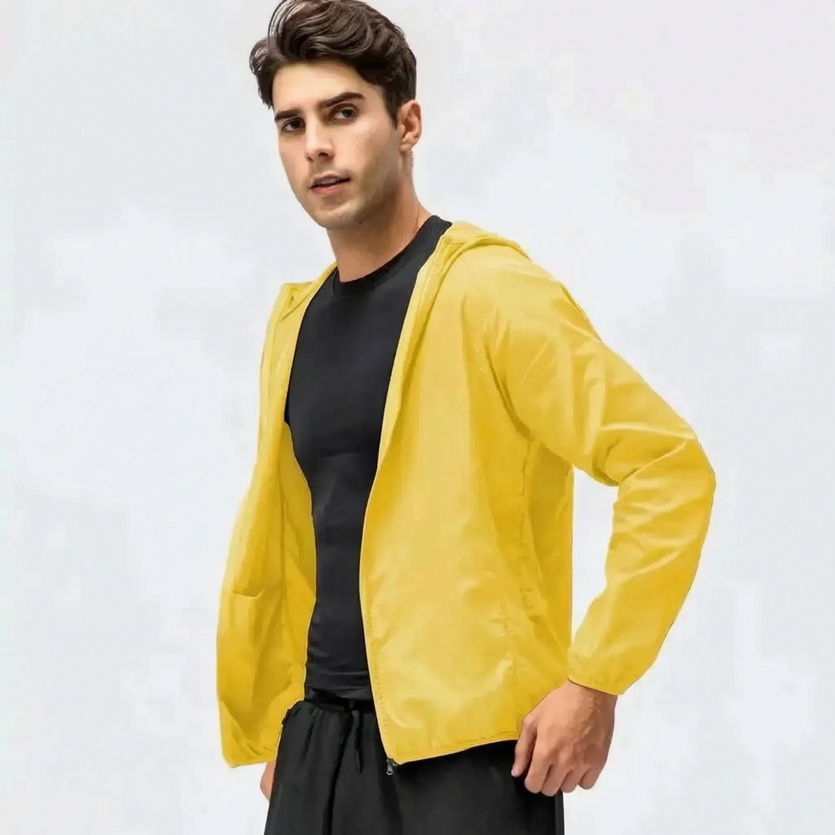 Lightweight Hooded Windbreaker