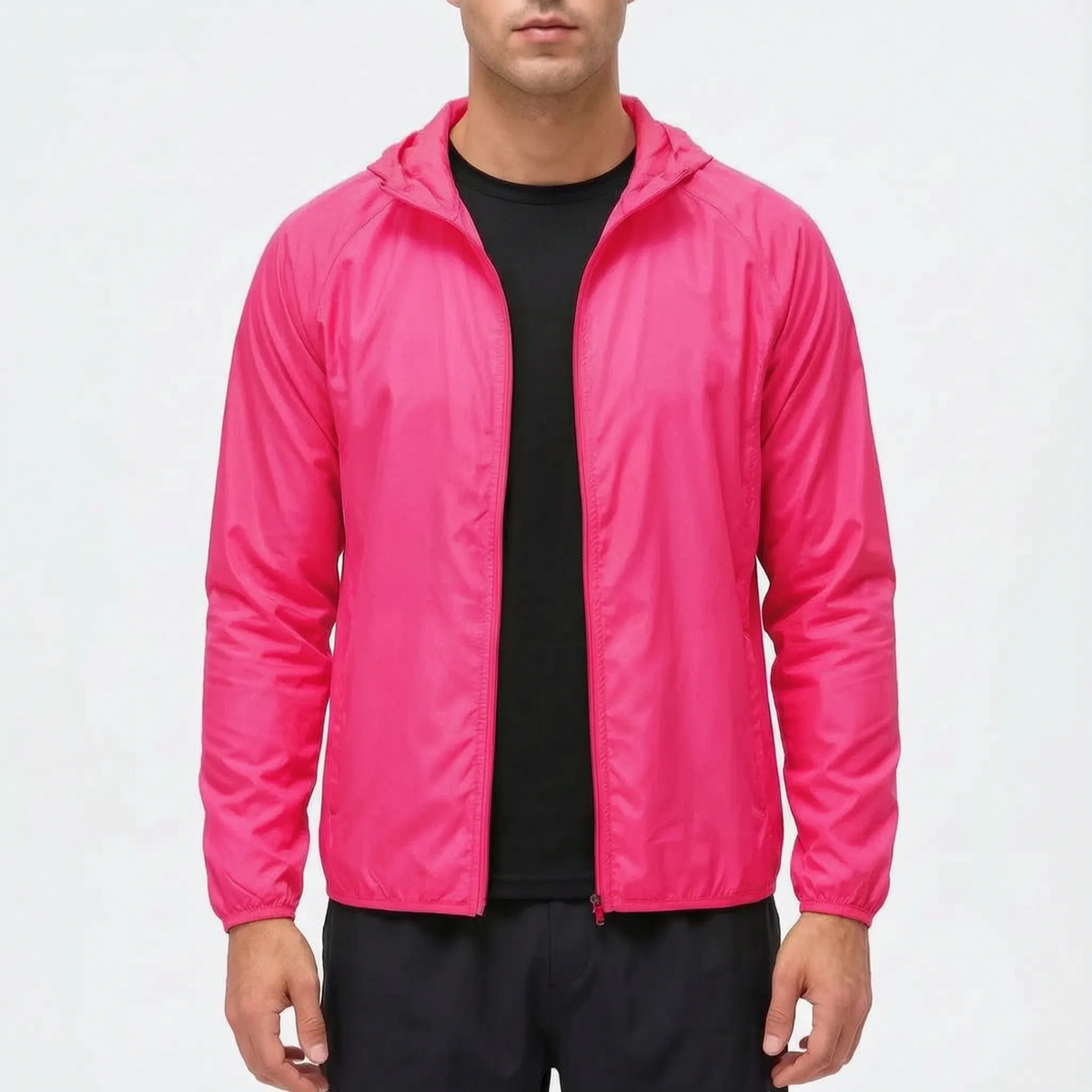 Lightweight Hooded Windbreaker