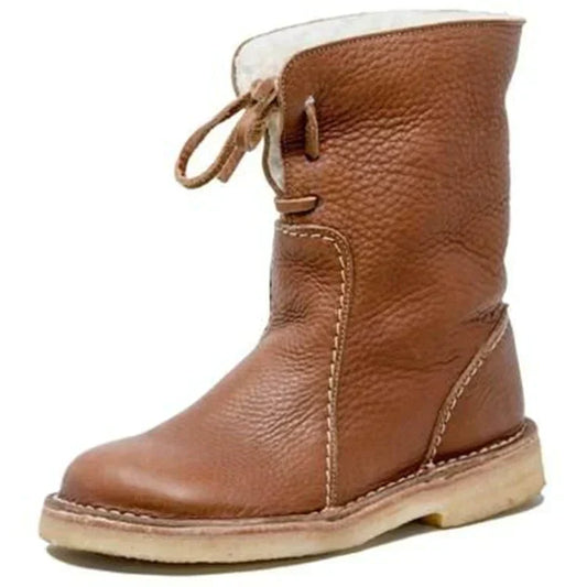 Lined Mid-Calf Hiking Boots for Women