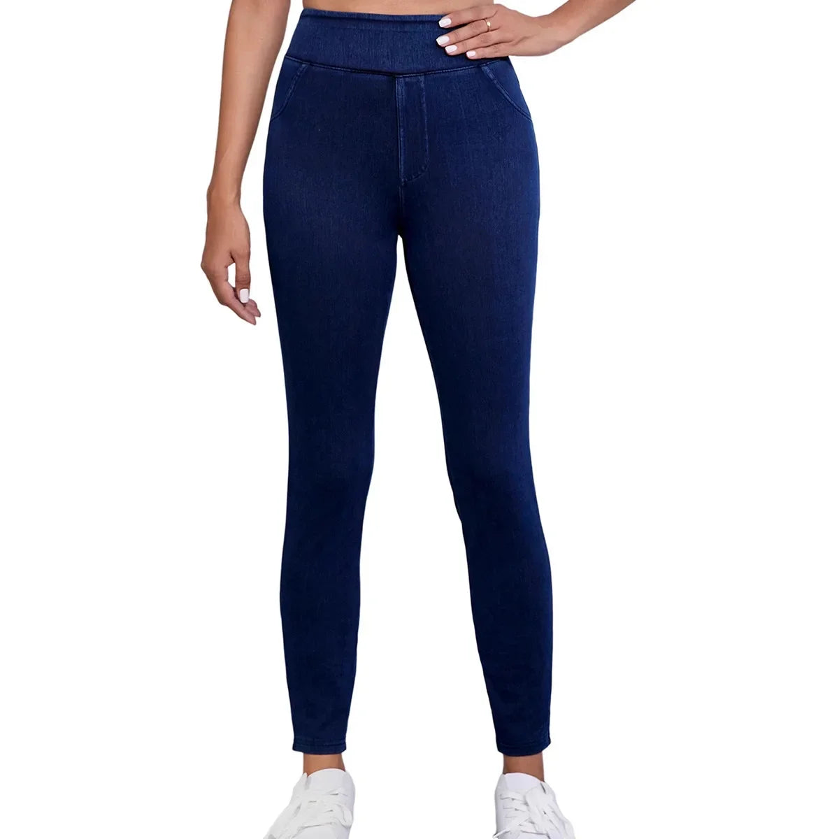 Image of Lisa | Women's High-Waisted Pull-On Skinny Jeans