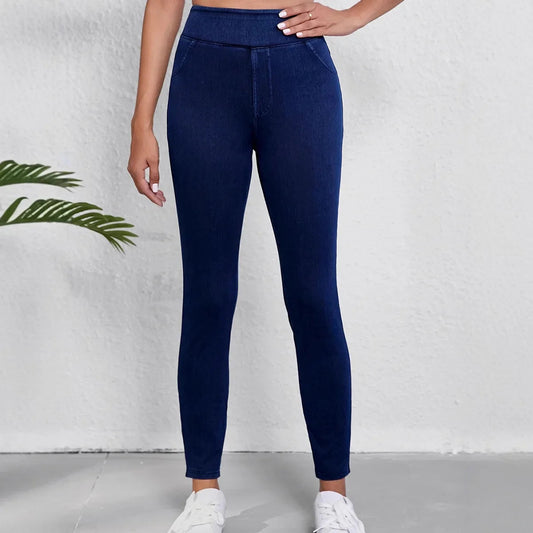Image of Lisa | Women's High-Waisted Pull-On Skinny Jeans