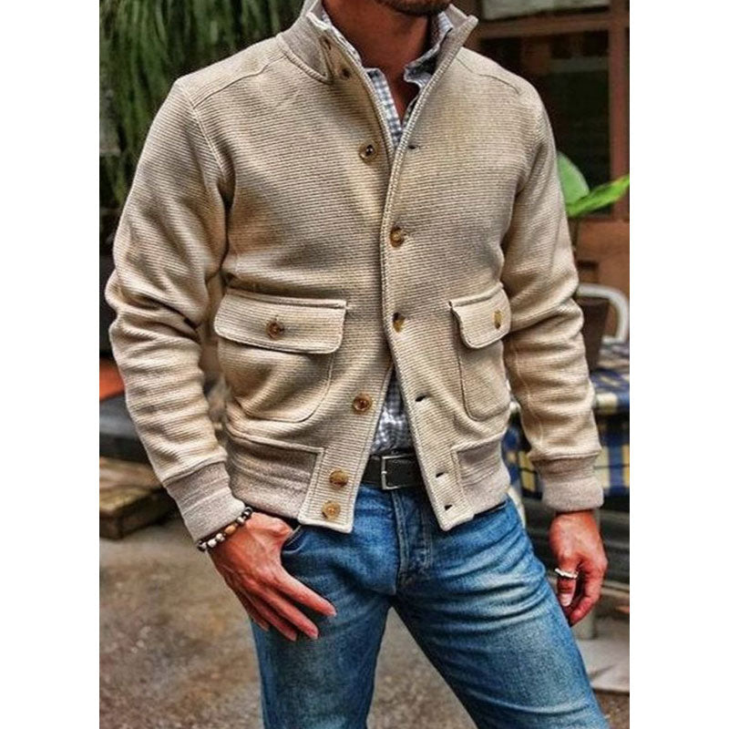 Image of Logan | Men's Button-Front Casual Jacket