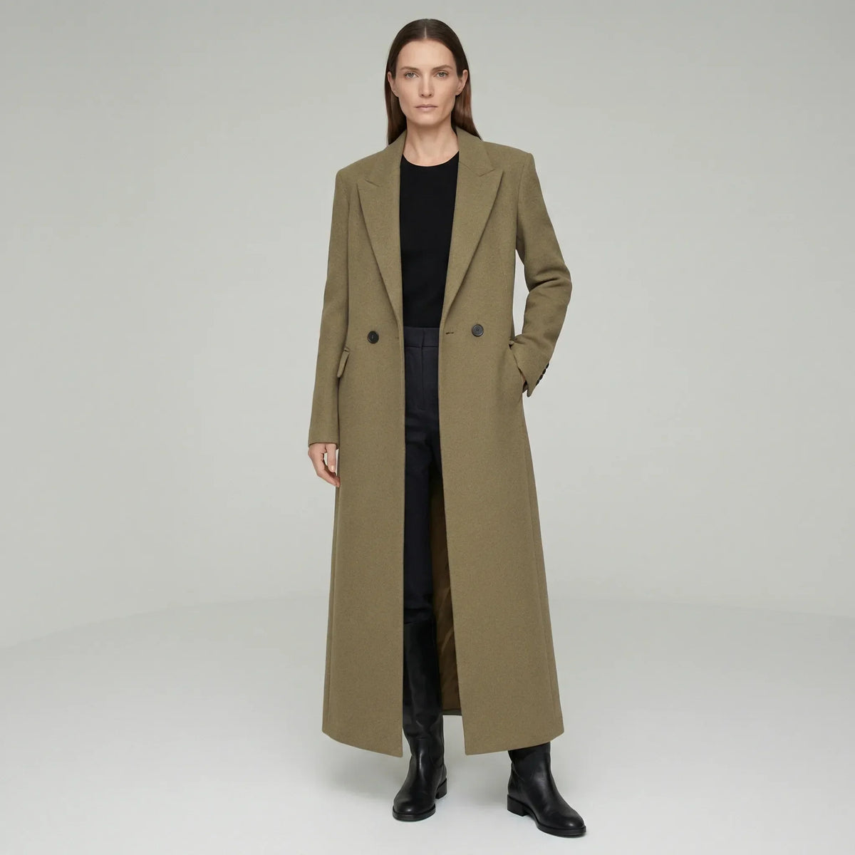 Long Fitted Coat