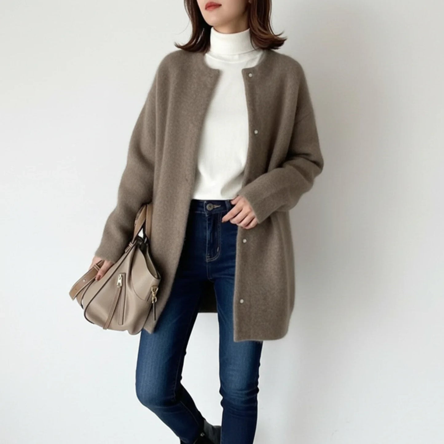 Long Cardigan for Women AI replaced image