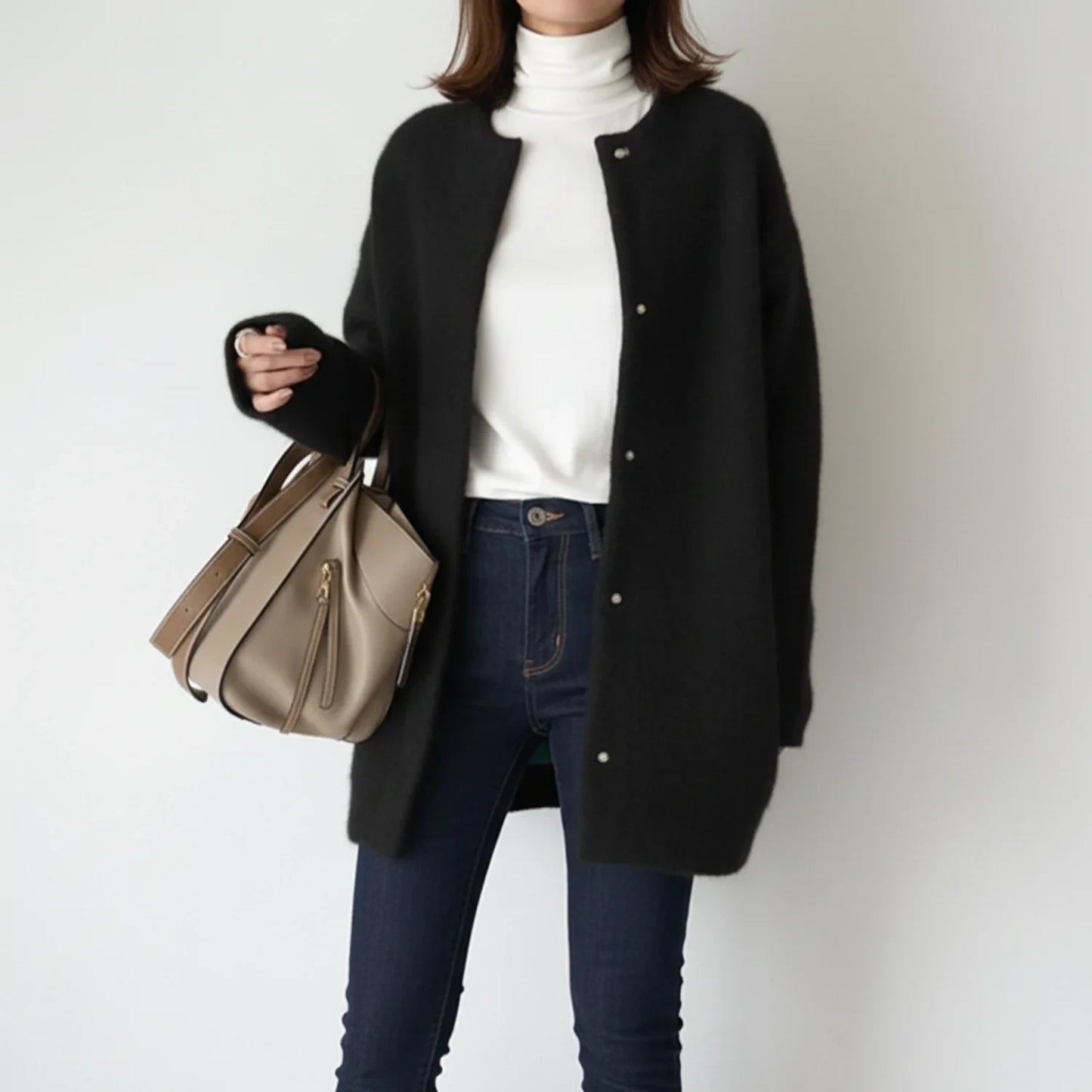 Long Cardigan for Women AI replaced image