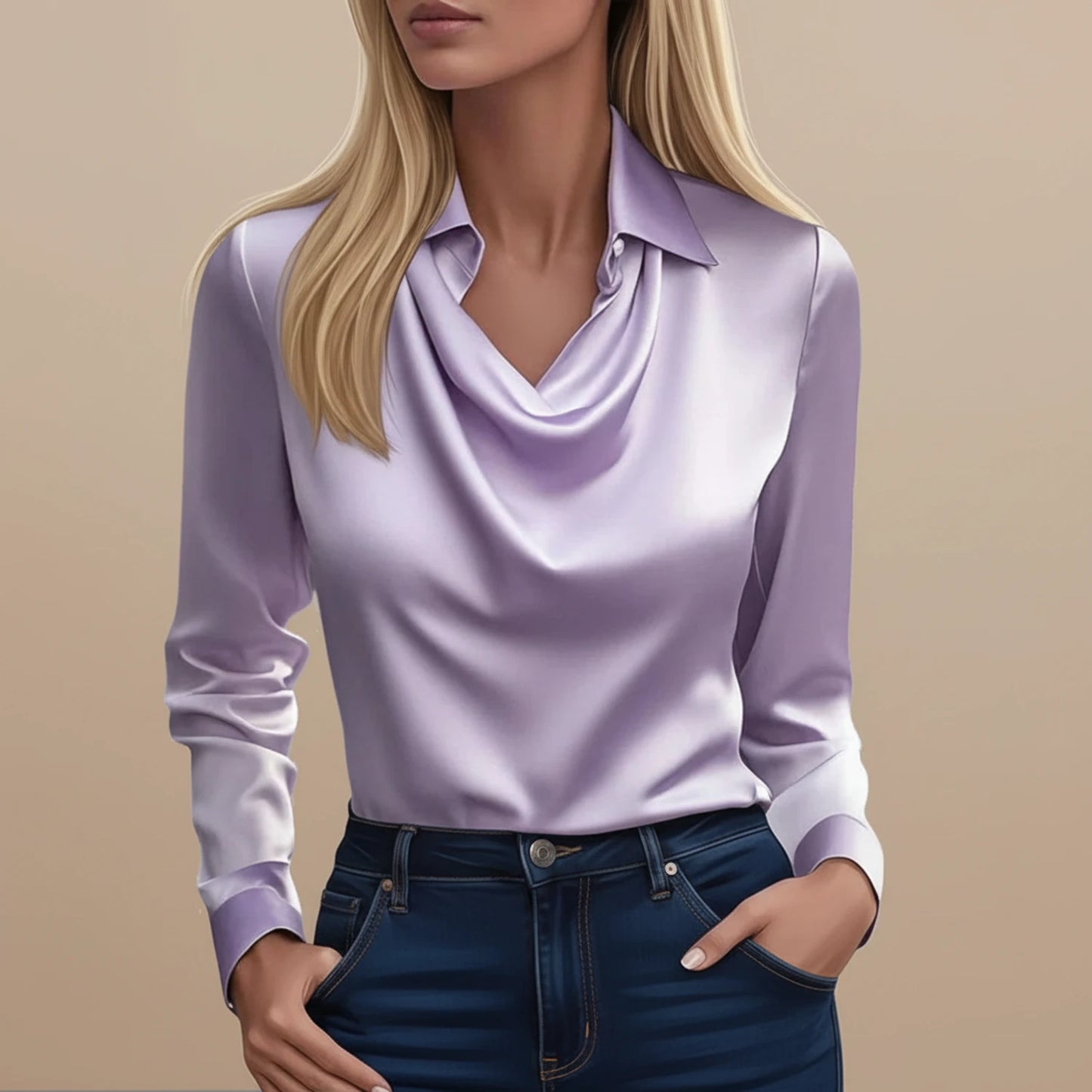 Long Sleeve Blouse for Women