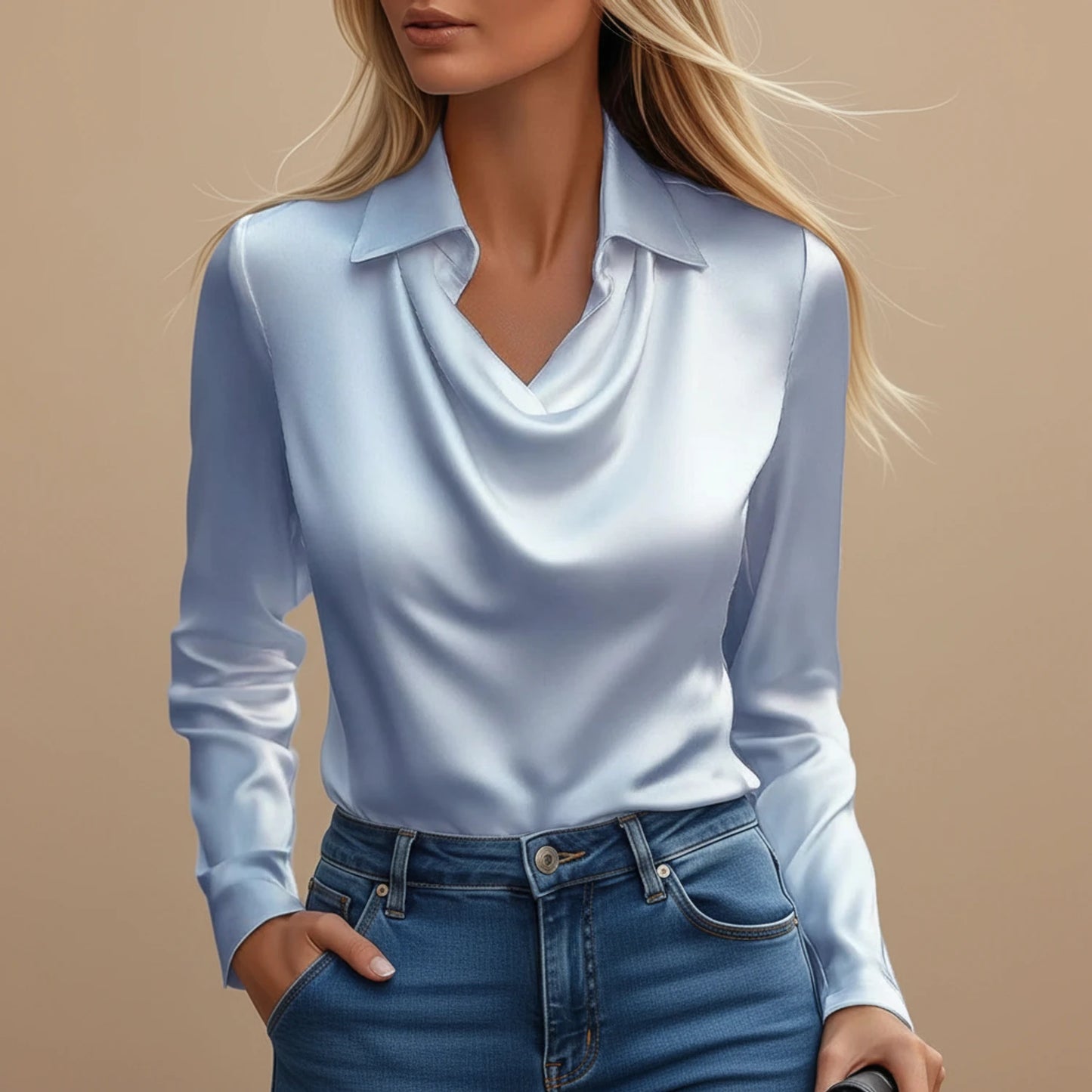 Long Sleeve Blouse for Women