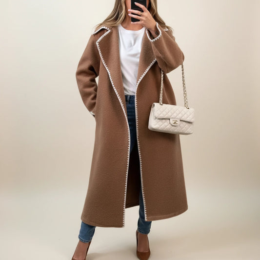 Longline Winter Coat for Women