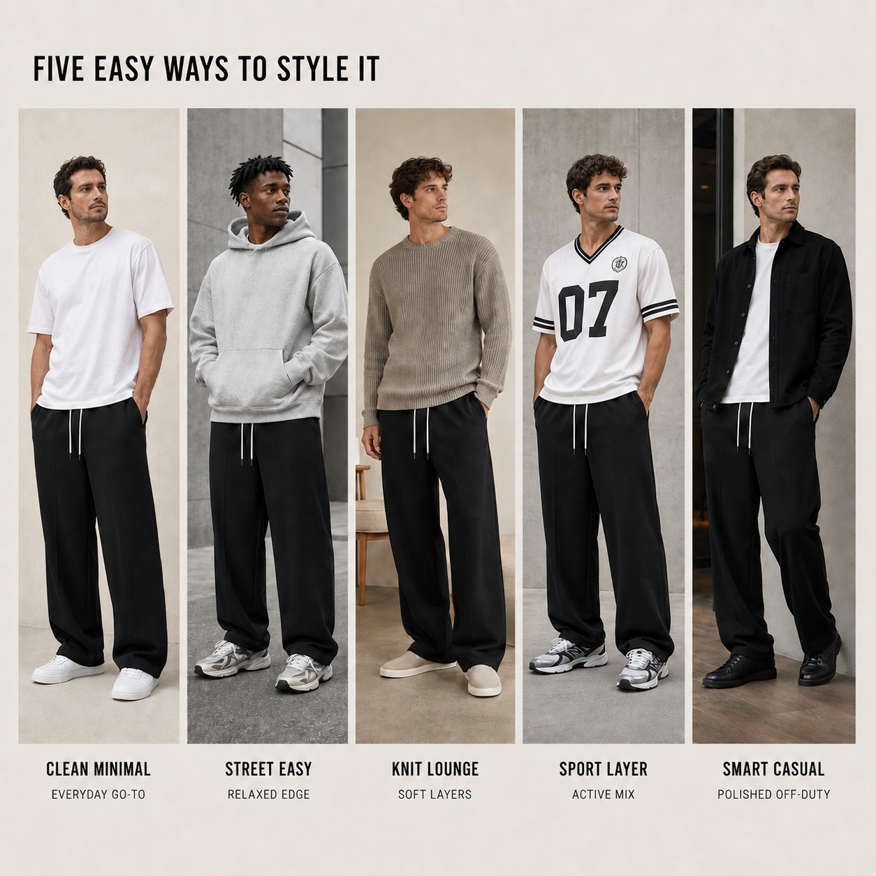 Loose Full-Length Joggers
