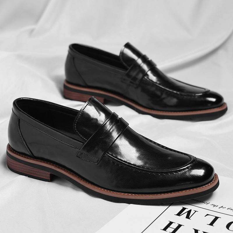 Image of Louis | Men's Penny Loafer Slip-On Dress Shoes