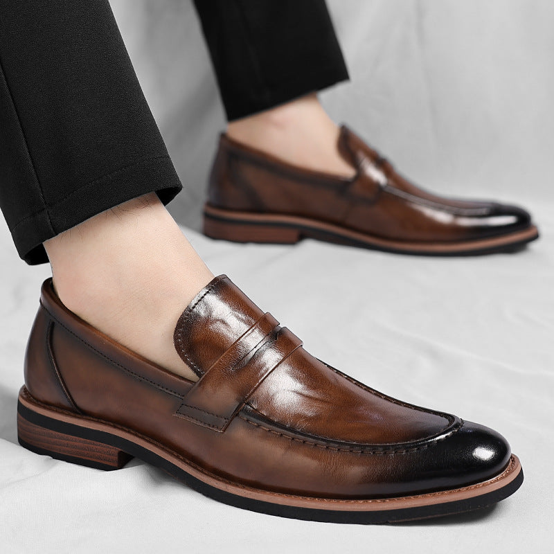 Image of Louis | Men's Penny Loafer Slip-On Dress Shoes