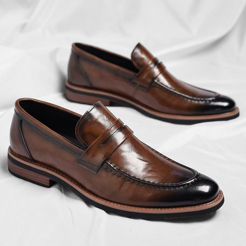 Image of Louis | Men's Penny Loafer Slip-On Dress Shoes