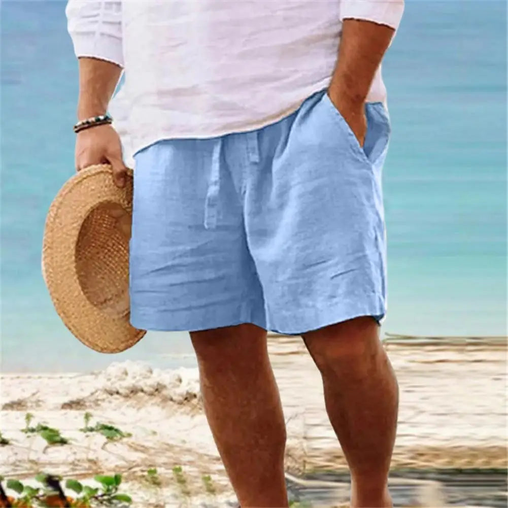 Image of Luke | Men's Drawstring Casual Shorts