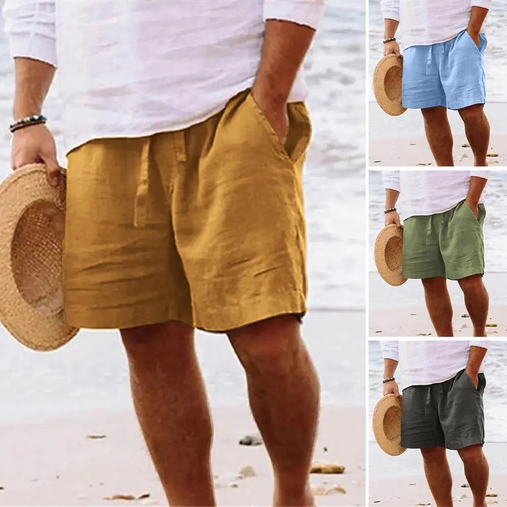 Image of Luke | Men's Drawstring Casual Shorts