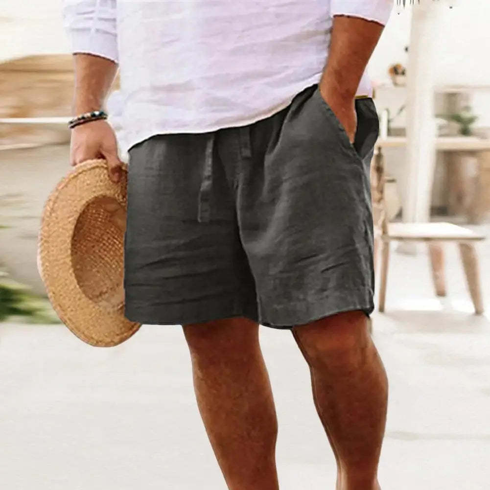 Image of Luke | Men's Drawstring Casual Shorts