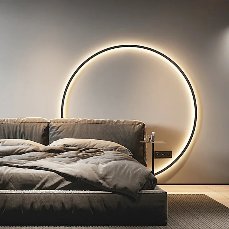 LumiRing - Minimalist Round Wall Lamp