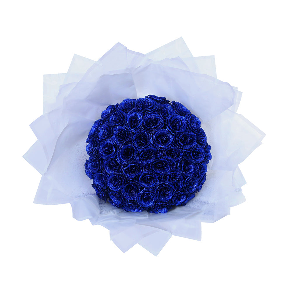 Luxe Glitter Rose Bouquet - Forever Blooming