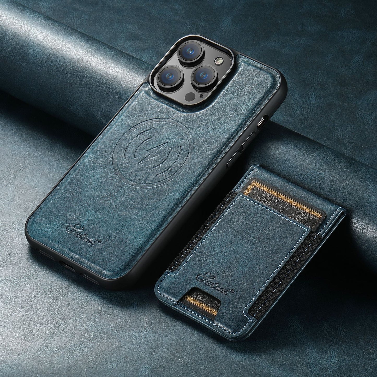 Luxury Phone Case - Card Holder & Magnetic Stand