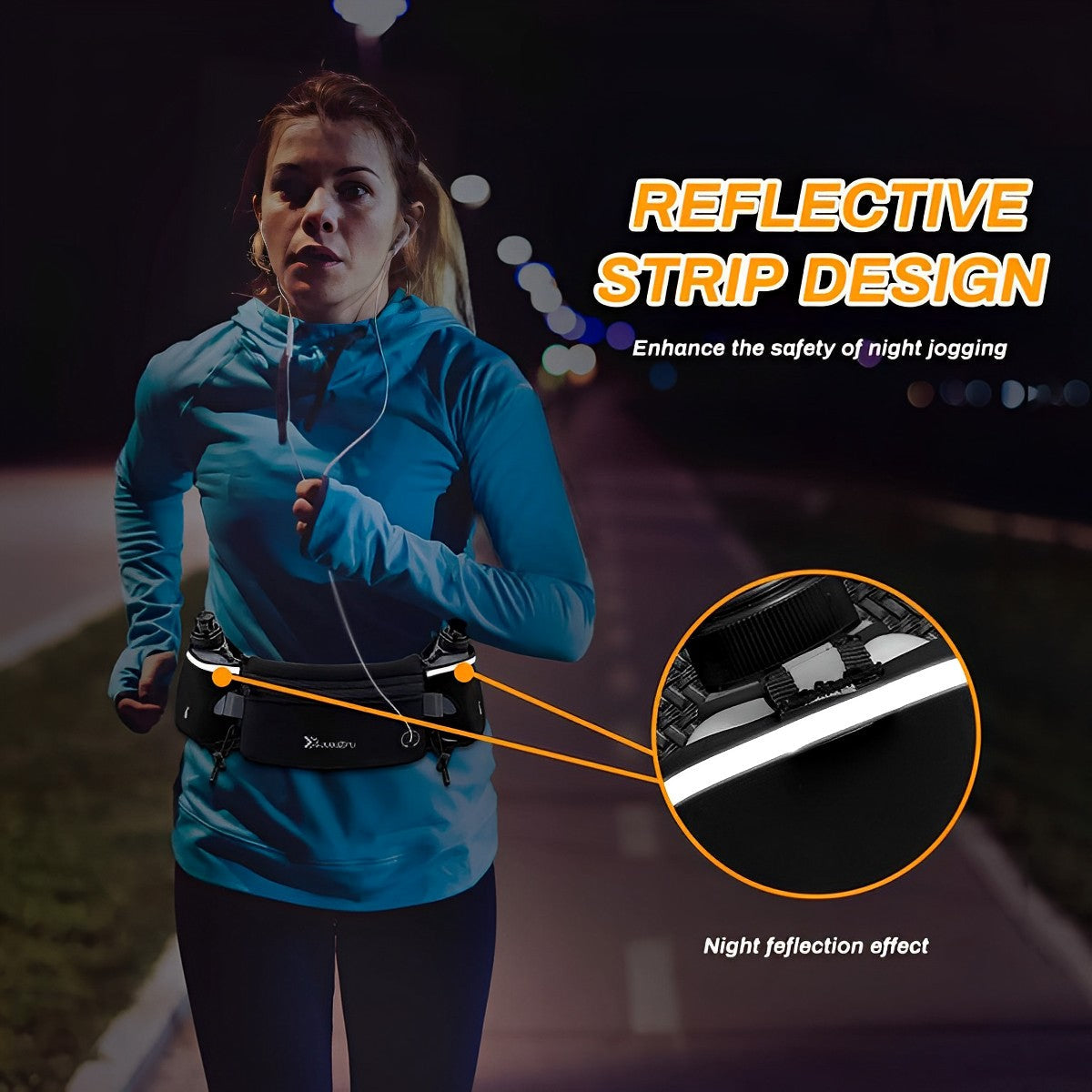 Luxury Running Water Bottle Belt | Comfort & Style
