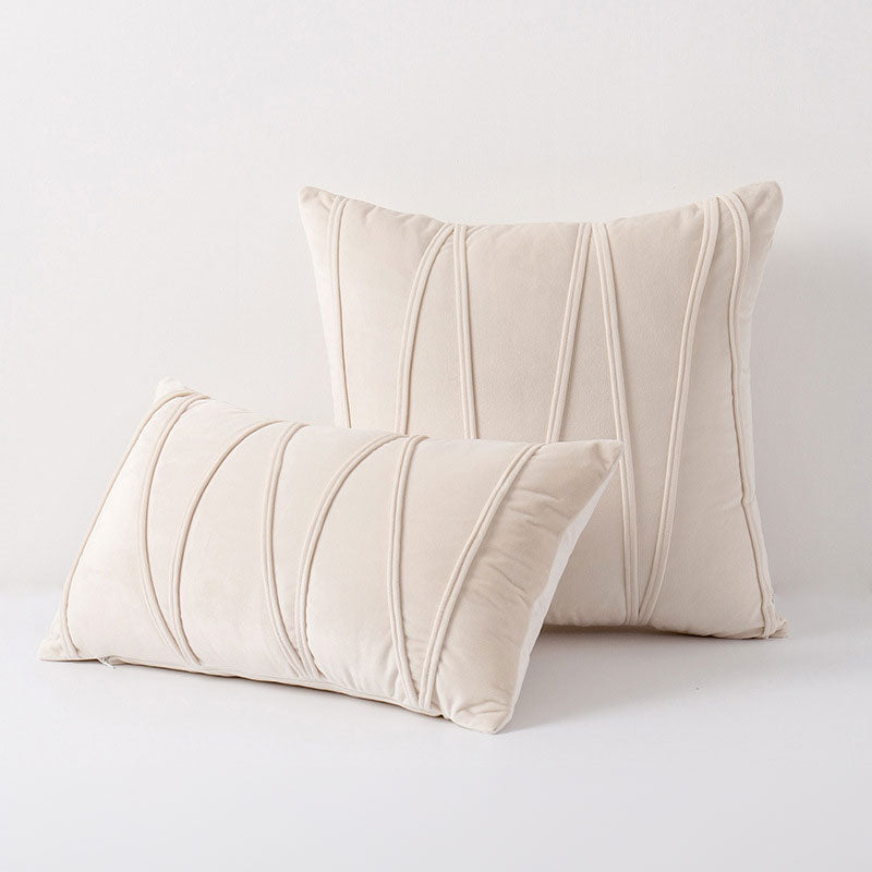 Luxury Throw Pillow Covers with Velvet-Soft Fabric and Elegant Design