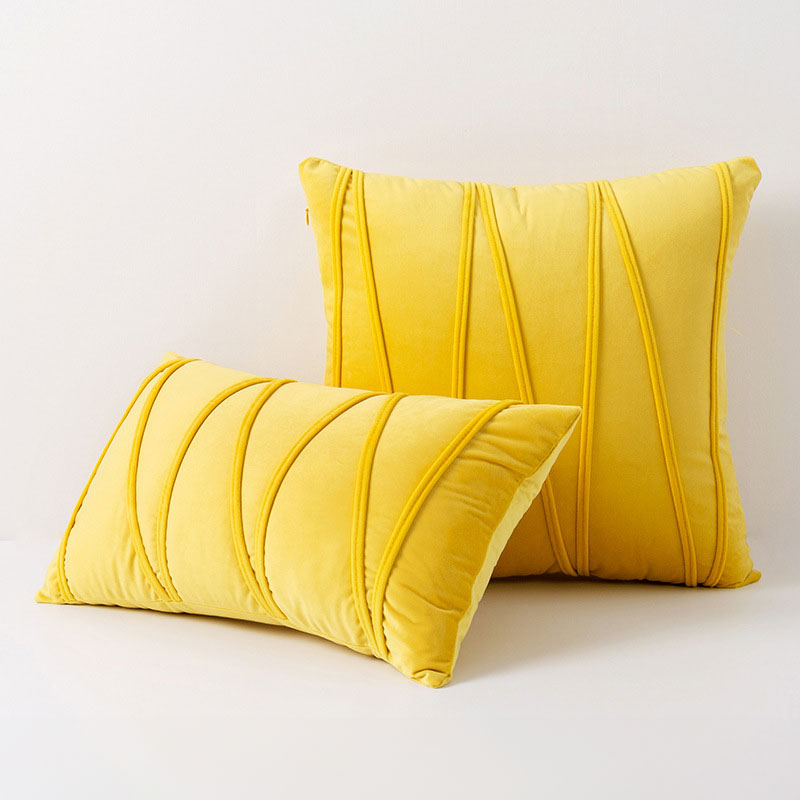 Luxury Throw Pillow Covers with Velvet-Soft Fabric and Elegant Design