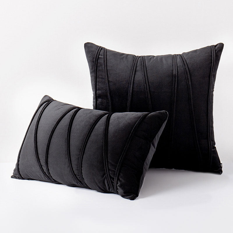 Luxury Throw Pillow Covers with Velvet-Soft Fabric and Elegant Design