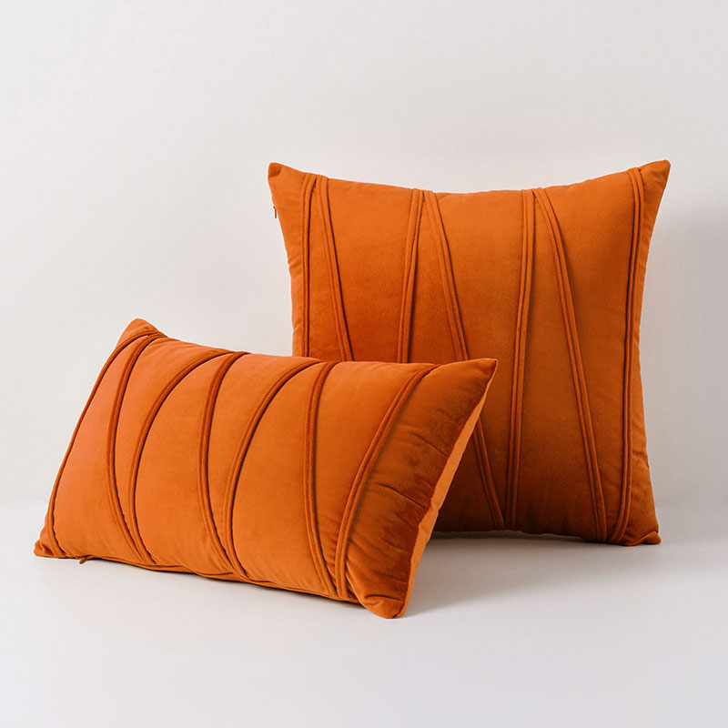 Luxury Throw Pillow Covers with Velvet-Soft Fabric and Elegant Design