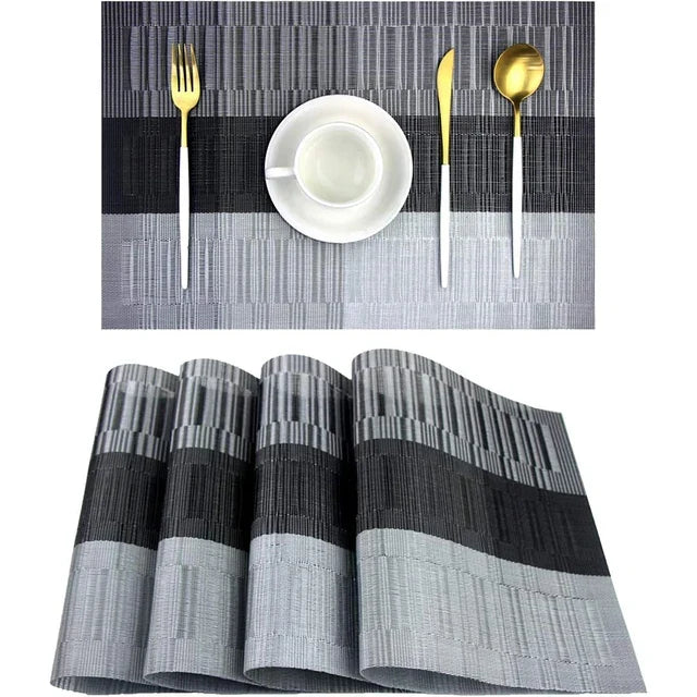 Luxury Washable Placemats with Heat-Resistant Design for Stylish Dining