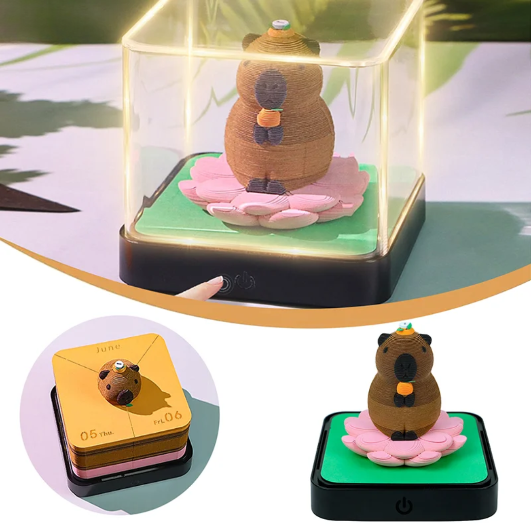 Magic Calendar 2026 – Capybara with Lights