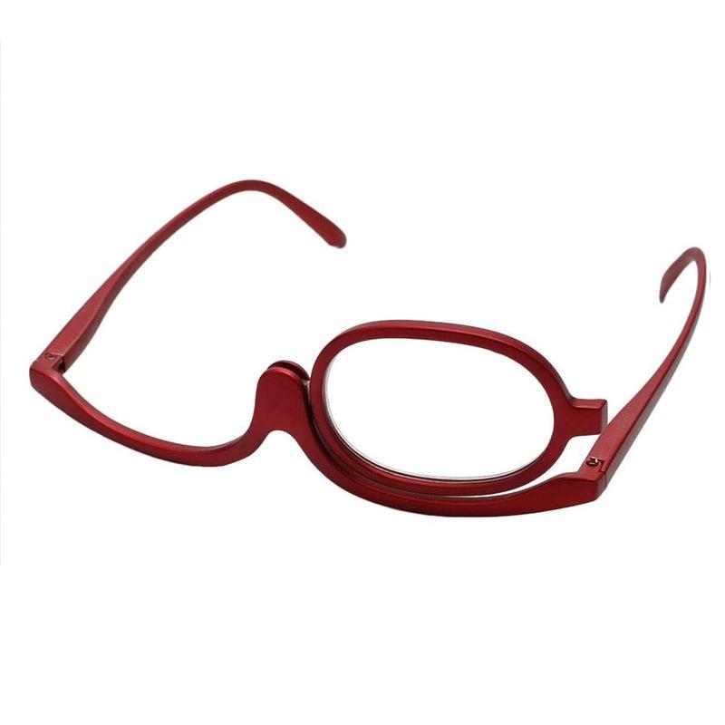 Magnifying Makeup Glasses with Rotating Lens