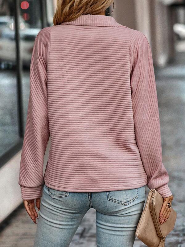 Image of Maisie | Women's Half-Zip Pullover Sweater