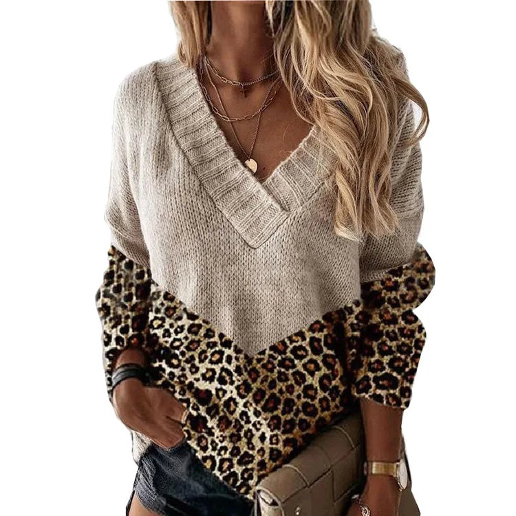 Mandy | Women's Oversized Striped Sweater - Image 3
