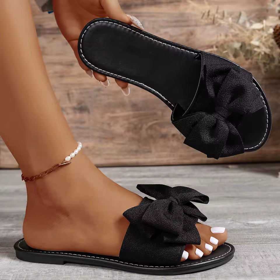 Image of Marcia | Women's Bow Slide Sandals