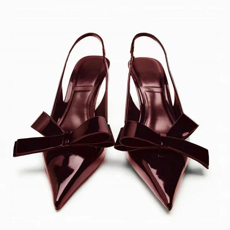 Image of Margaret | Women's Slingback Pointed Toe Heels