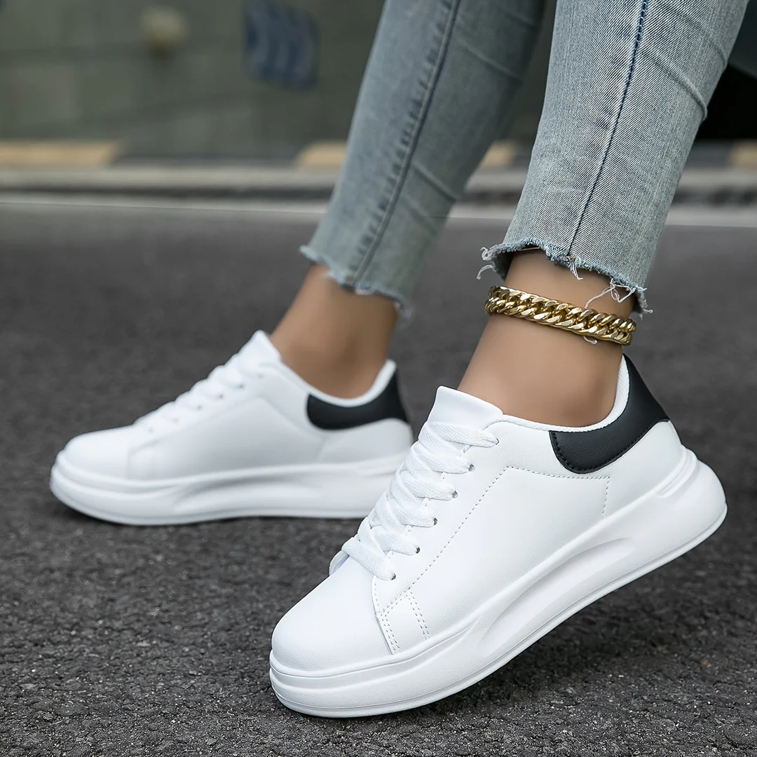 Image of Mariah | Women's Platform Lace-Up Sneakers