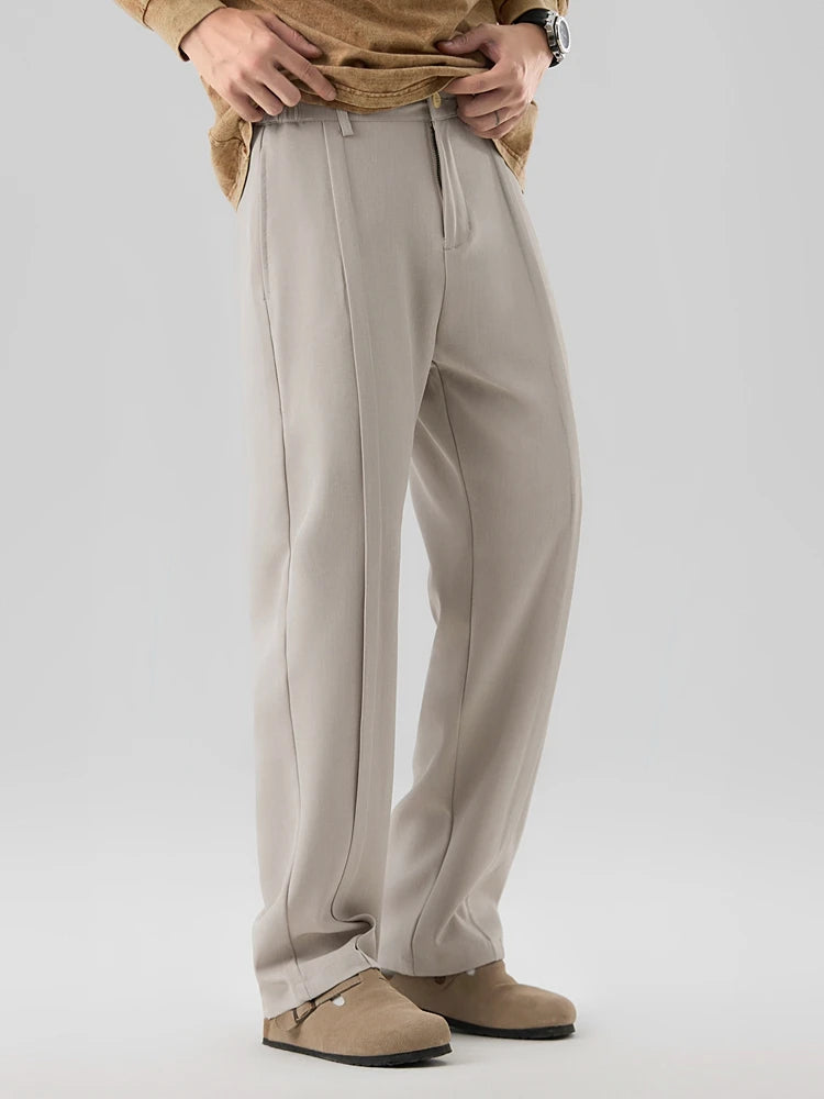 Image of Mark | Men's Pleated Straight Leg Dress Pants