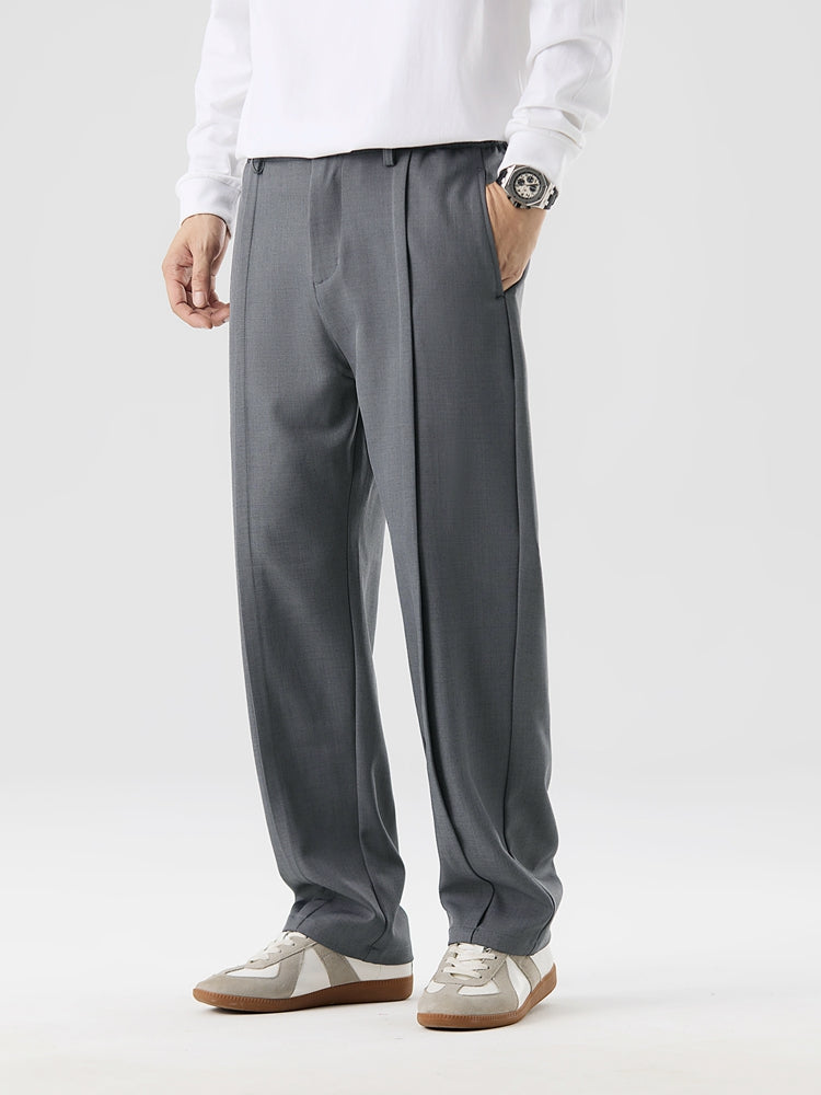 Image of Mark | Men's Pleated Straight Leg Dress Pants