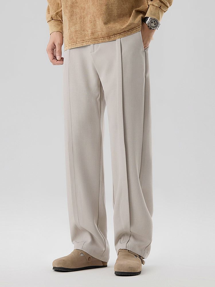 Image of Mark | Men's Pleated Straight Leg Dress Pants