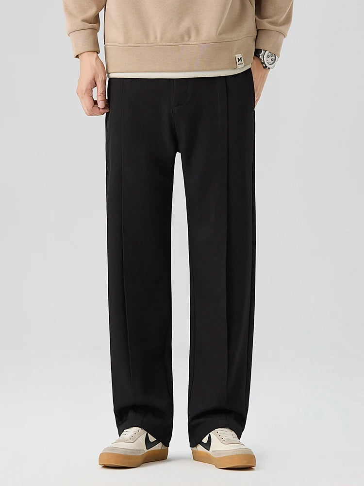 Image of Mark | Men's Pleated Straight Leg Dress Pants