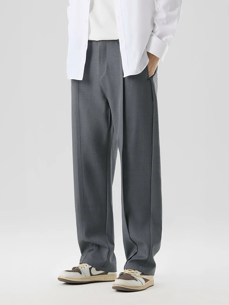 Image of Mark | Men's Pleated Straight Leg Dress Pants