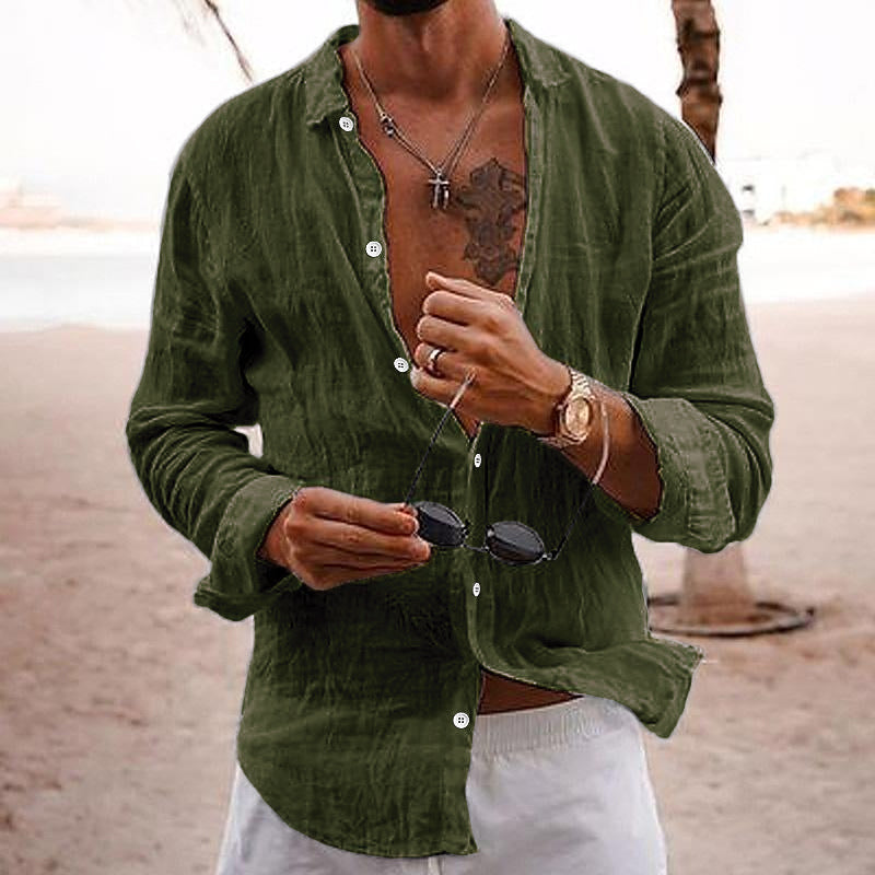 Image of Matthew | Men's Long Sleeve Button-Down Shirt