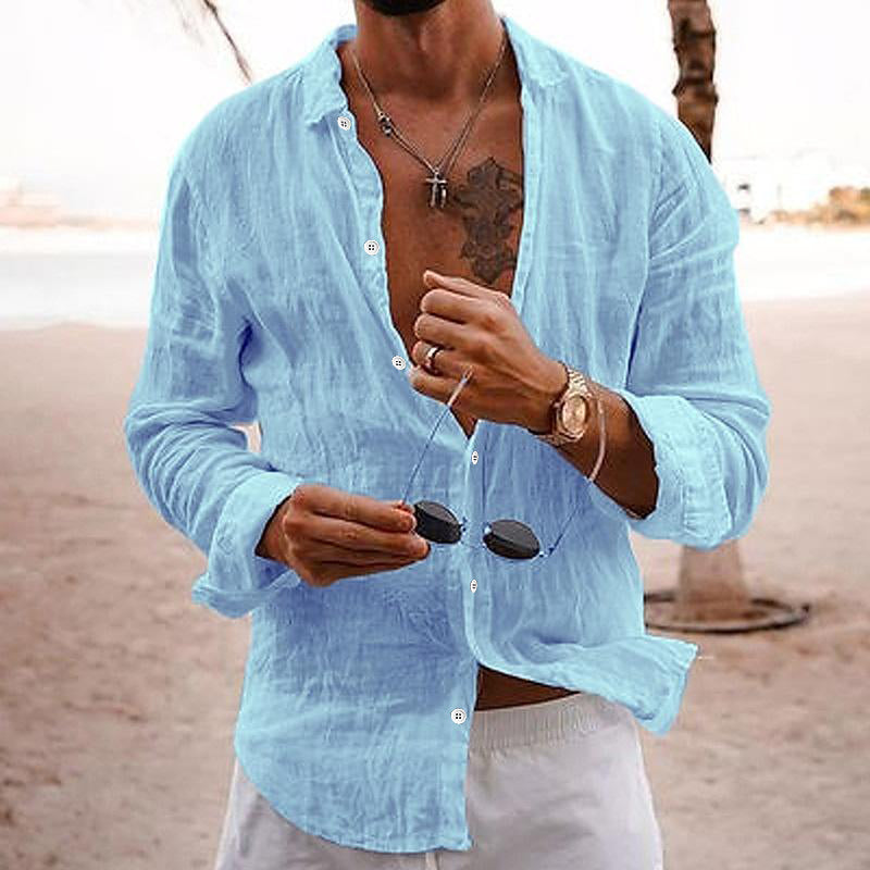 Image of Matthew | Men's Long Sleeve Button-Down Shirt