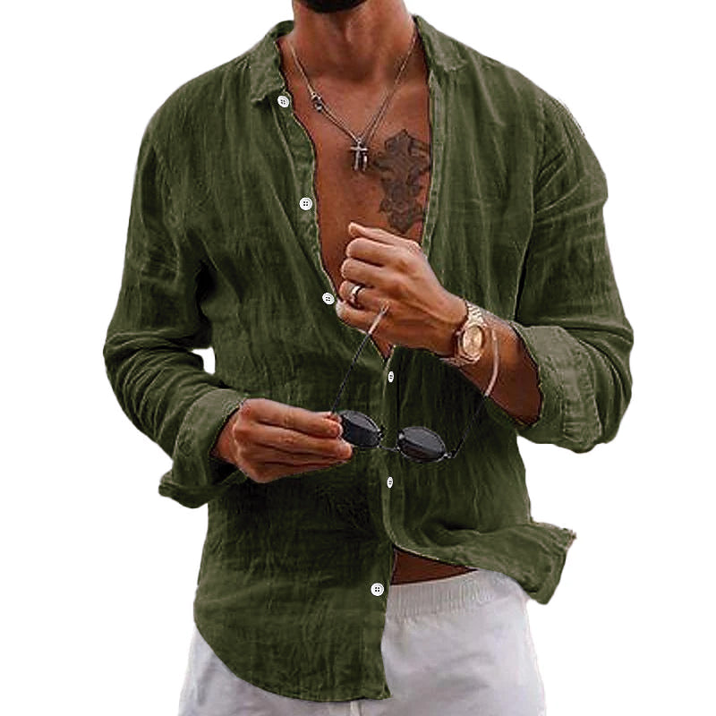 Image of Matthew | Men's Long Sleeve Button-Down Shirt