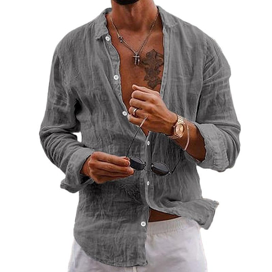 Image of Matthew | Men's Long Sleeve Button-Down Shirt
