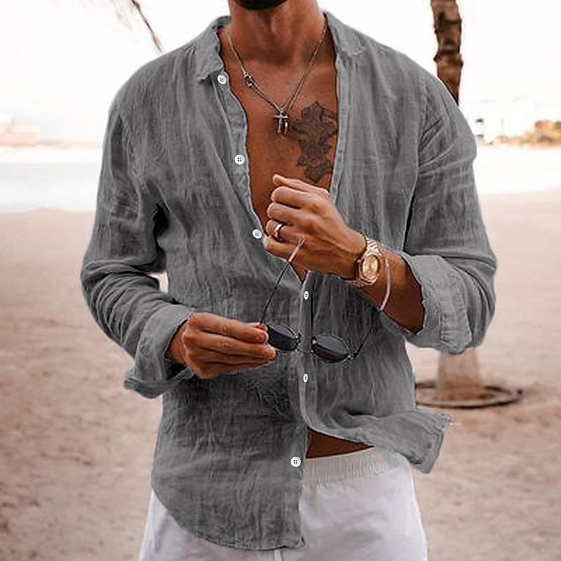 Image of Matthew | Men's Long Sleeve Button-Down Shirt