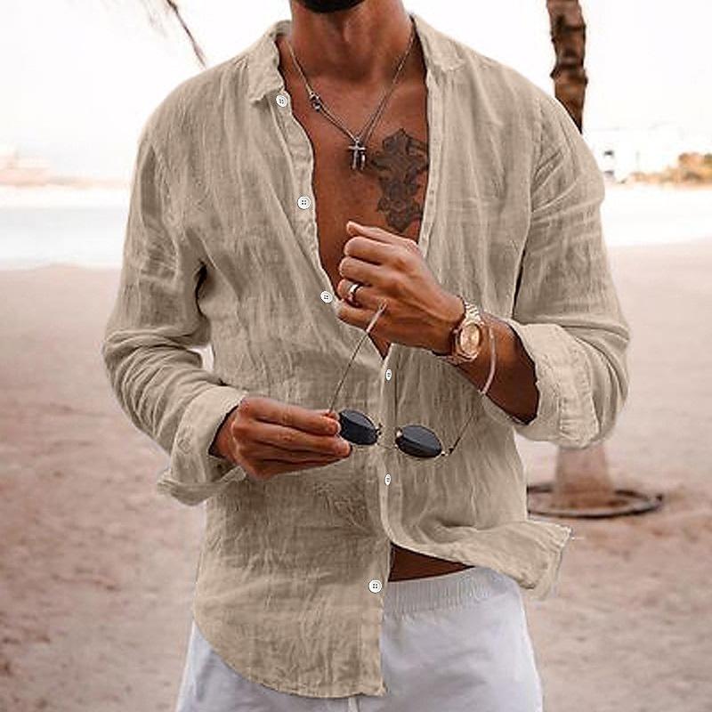 Image of Matthew | Men's Long Sleeve Button-Down Shirt