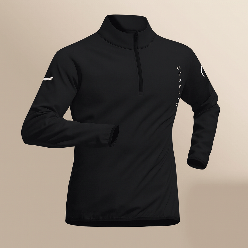 Image of Maxwell | Men's Long Sleeve Quarter-Zip Activewear Set